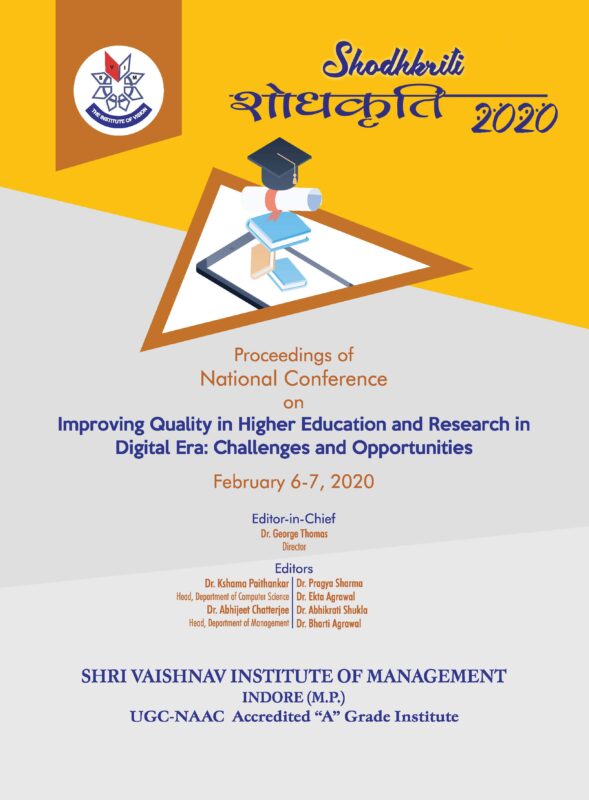 Improving Quality in Higher Education and Research in Digital Era - Challenges and Opportunities (Edition1)