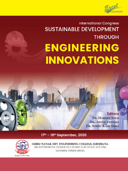 International Congress SUSTAINABLE DEVELOPMENT THROUGH ENGINEERING INNOVATIONS (Edition1)