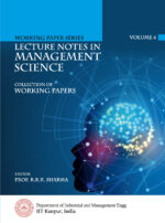Working Paper Series: Lecture Notes in Management Science VOLUME 6
