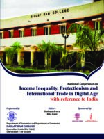 National Conference on Income Inequality, Protectionism and International Trade in Digital Age with reference to India (Edition1)