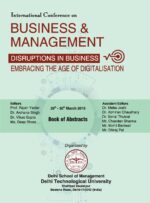 International Conference on Business & Management : Disruptions in Business - Embracing the Age of Digitalisation (Edition1)