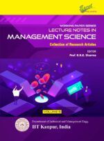 Working Paper Series: Lecture Notes in MANAGEMENT SCIENCE Volume 5 (Edition1)