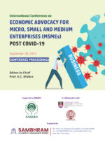Conference Proceedings: Economic Advocacy for Micro, Small and Medium Enterprises (MSMEs)  Post COVID-19
