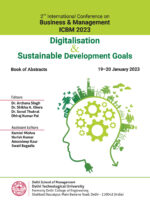 2nd International Conference on Business & Management (ICBM 2023) Digitalisation and Sustainable Development Goals