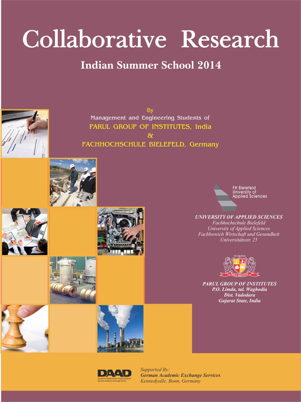 b-585 Collaborative Research-Indian Summer School 2014 - Image 1