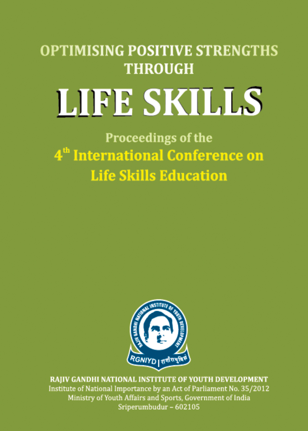 b26 Optimising Positive Strengths through Life Skills Proceedings of the 4th International Conference on Life Skills Education - Image 1