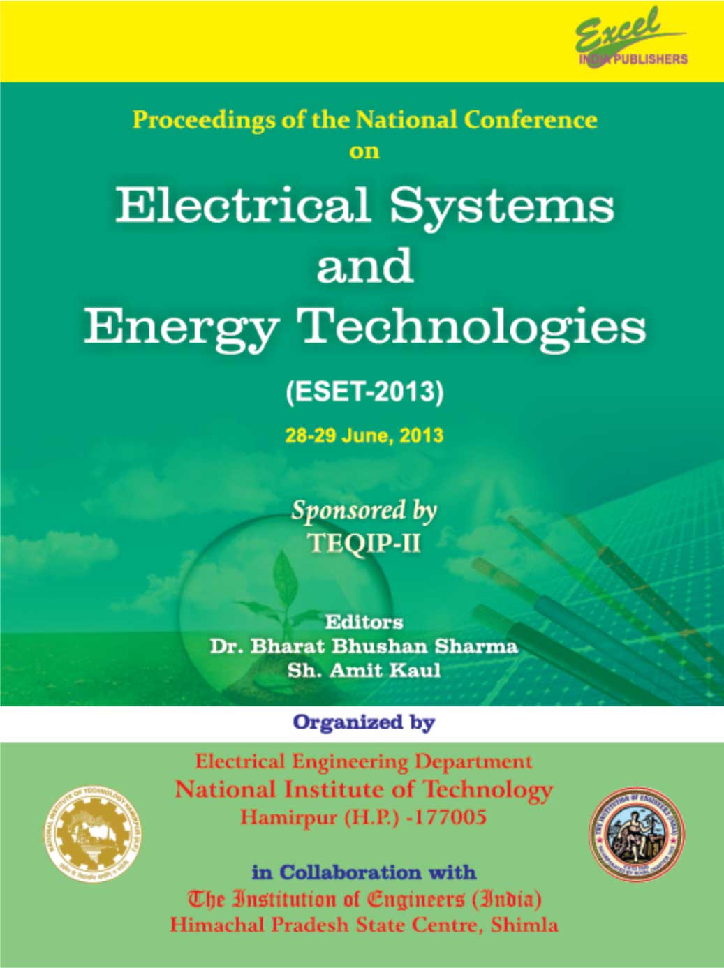 b5 Proceedings of the National Conference on Electrical Systems and Energy Technologies (ESET-2013) - Image 1